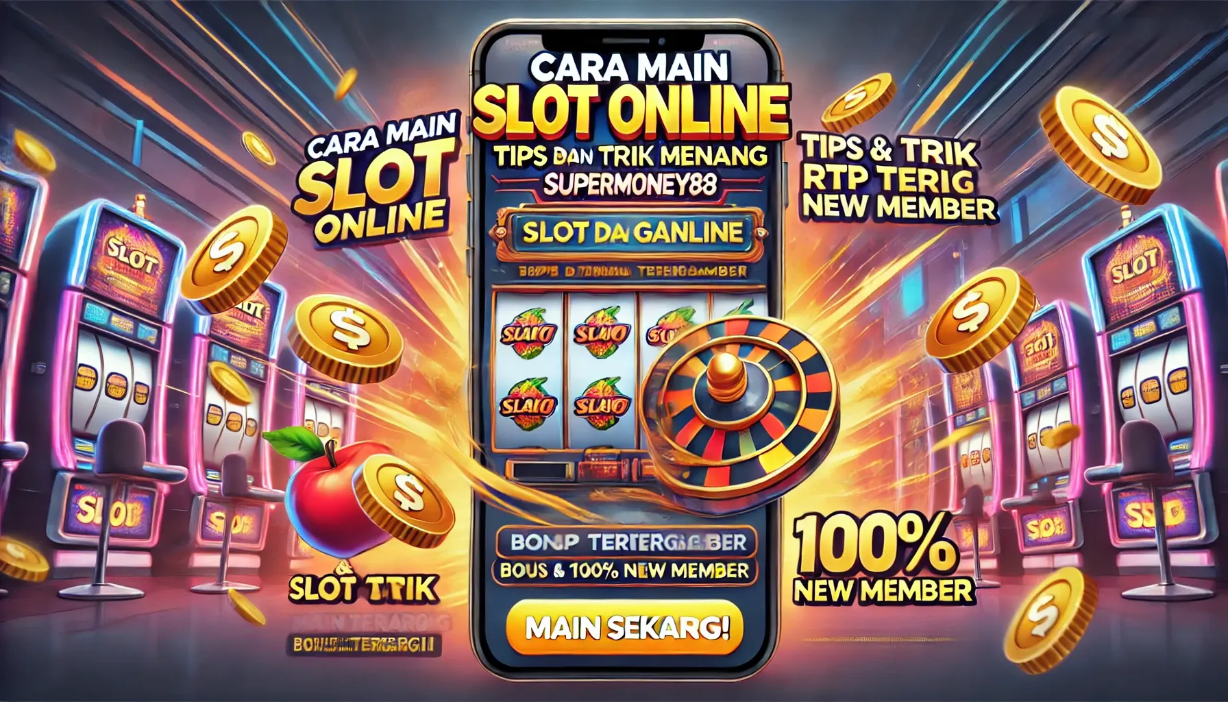 Cara Main Slot Online: Tips dan Trik Menang di Supermoney88